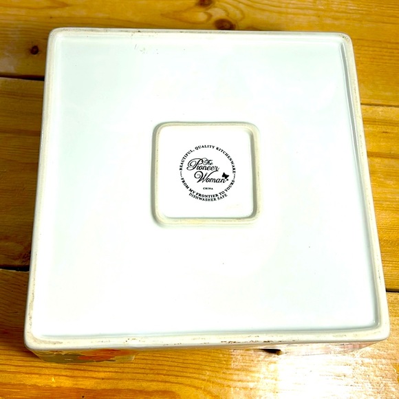 Floral Ceramic Napkin Holder The Pioneer Woman Flea Market Floral - Picture 6 of 7